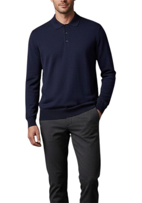 Long-sleeved polo shirt MASQ | sweaters | M5625 5003650